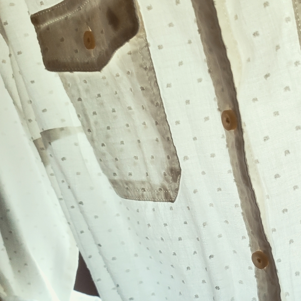 St Johns Bay White button up blouse - Picture 11 of 15